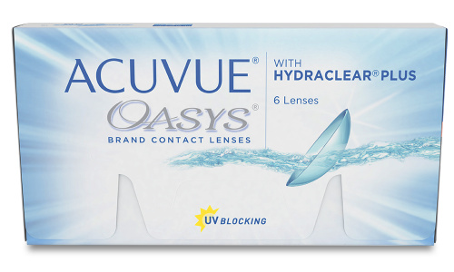 ACUVUE OASYS with Hydraclear Plus  / BC 8.4 (6шт.)